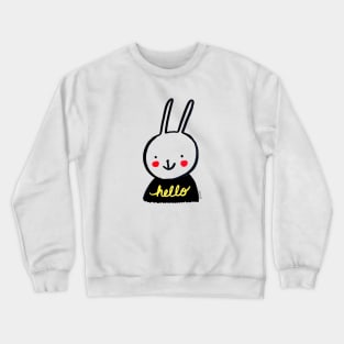 Hello Bunny Crewneck Sweatshirt